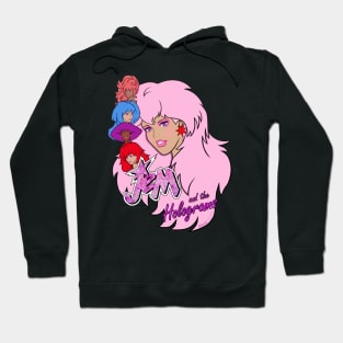 Jem and the Holograms by BraePrint Hoodie